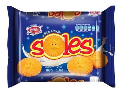GALLETA DONDE SOLES 180GR PHARINA