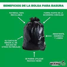 BOLSA PARA BASURA 1K. 50X70 ANGUIPLAST