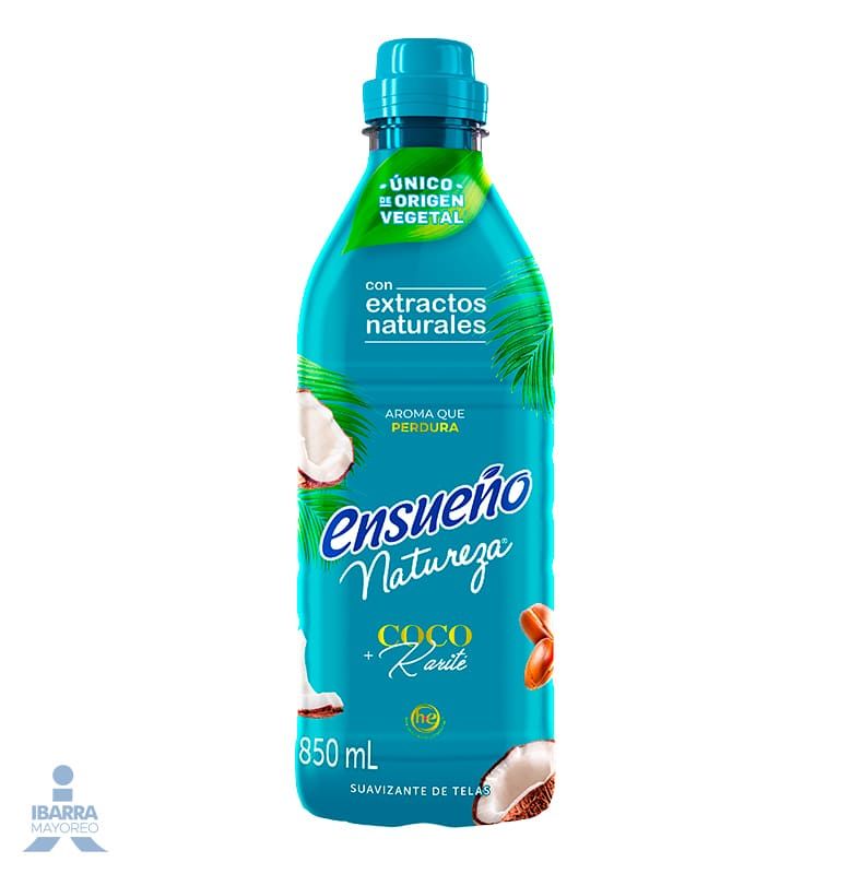 SUAVIZANTE Z/E ENSUEÃ‘O COCO/KARITE 850ML 