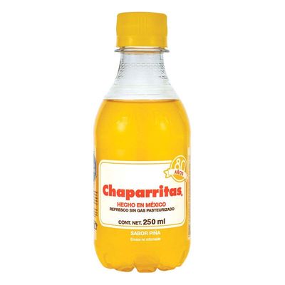 REFRESCO CHAPARRITA PIÑA VID. 255 ML.
