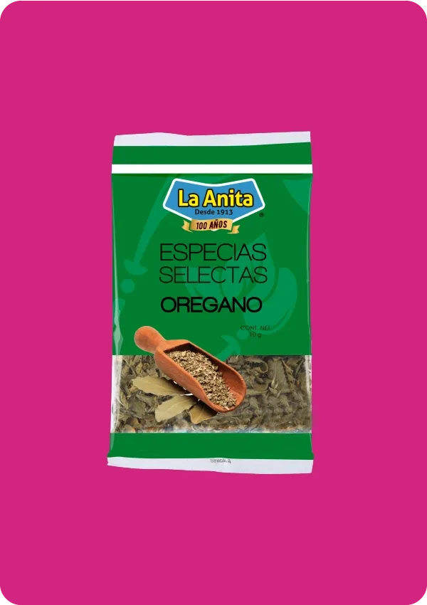 OREGANO HOJAS LA ANITA 10GR..