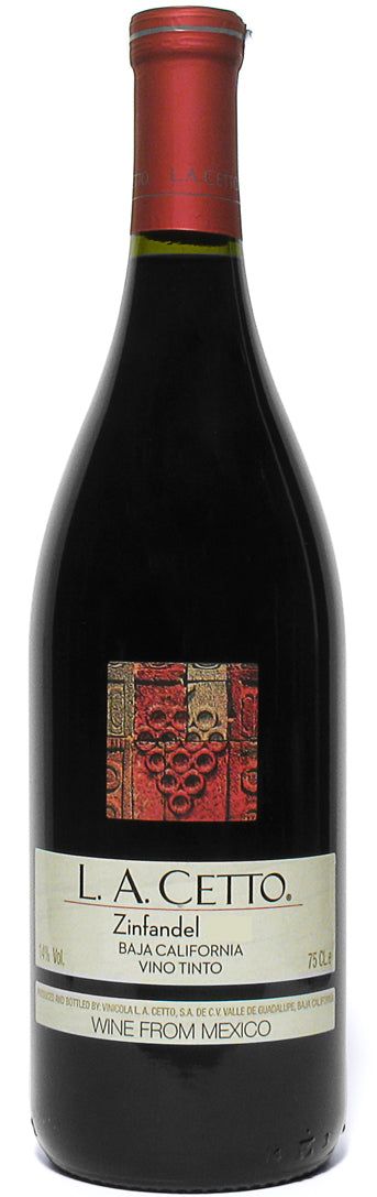 VINO TINTO ZINFANDEL LA CETTO 750ML
