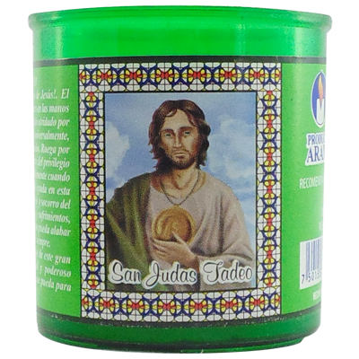 VELADORA ECOLOGICO 30HORAS SAN JUDAS