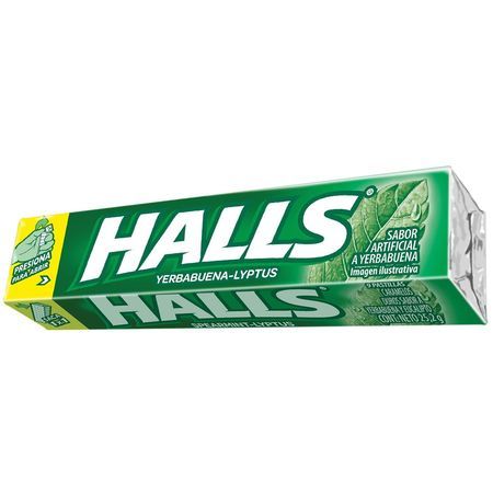 DULCE HALLS YERBABUENA 25.2GR (12) .