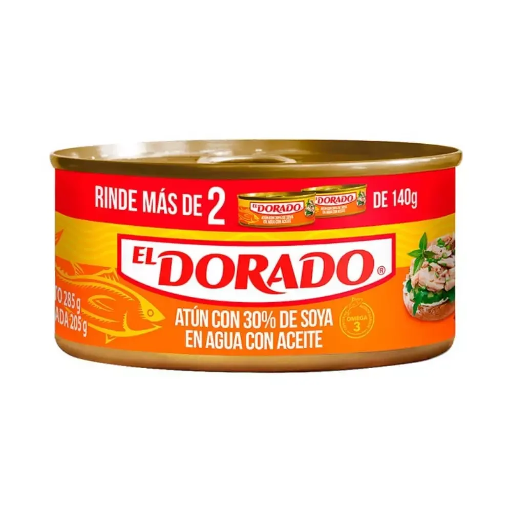 ATUN ACEITE  EL DORADO 285GR