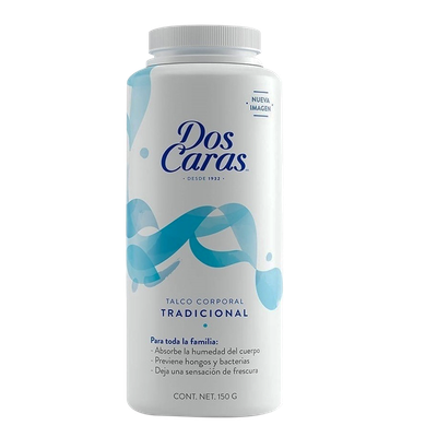 TALCO LAS DOS CARAS TRADIC.150GR 