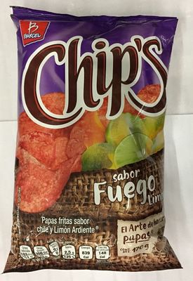 CHIPS FUEGO 170GR....