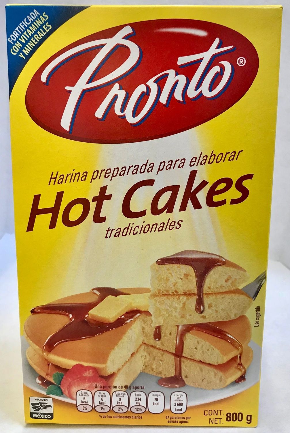 HARINA P/H.CAKES PRONTO 800GR 