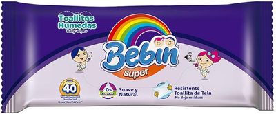 TOALLITAS HÚMEDAS BEBIN SUPER 24/40S