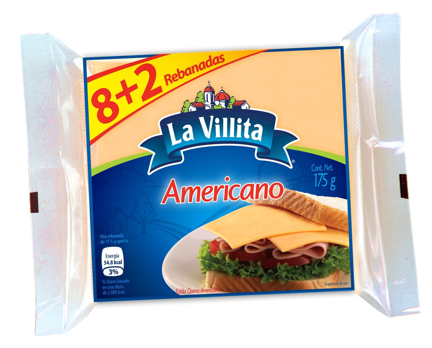 QUESO AMERICANO 175GR LVI