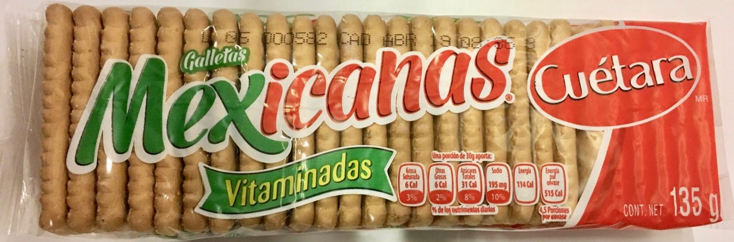 GALLETA MEXICANAS CUETARA 135GR 
