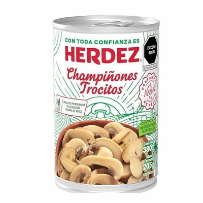 CHAMPIÑONES TROCITOS HERDEZ 380GR