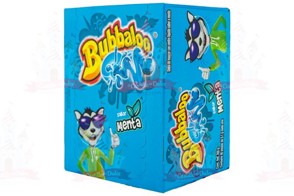 CHICLE BUBBALOO MENTA 5.1GR 