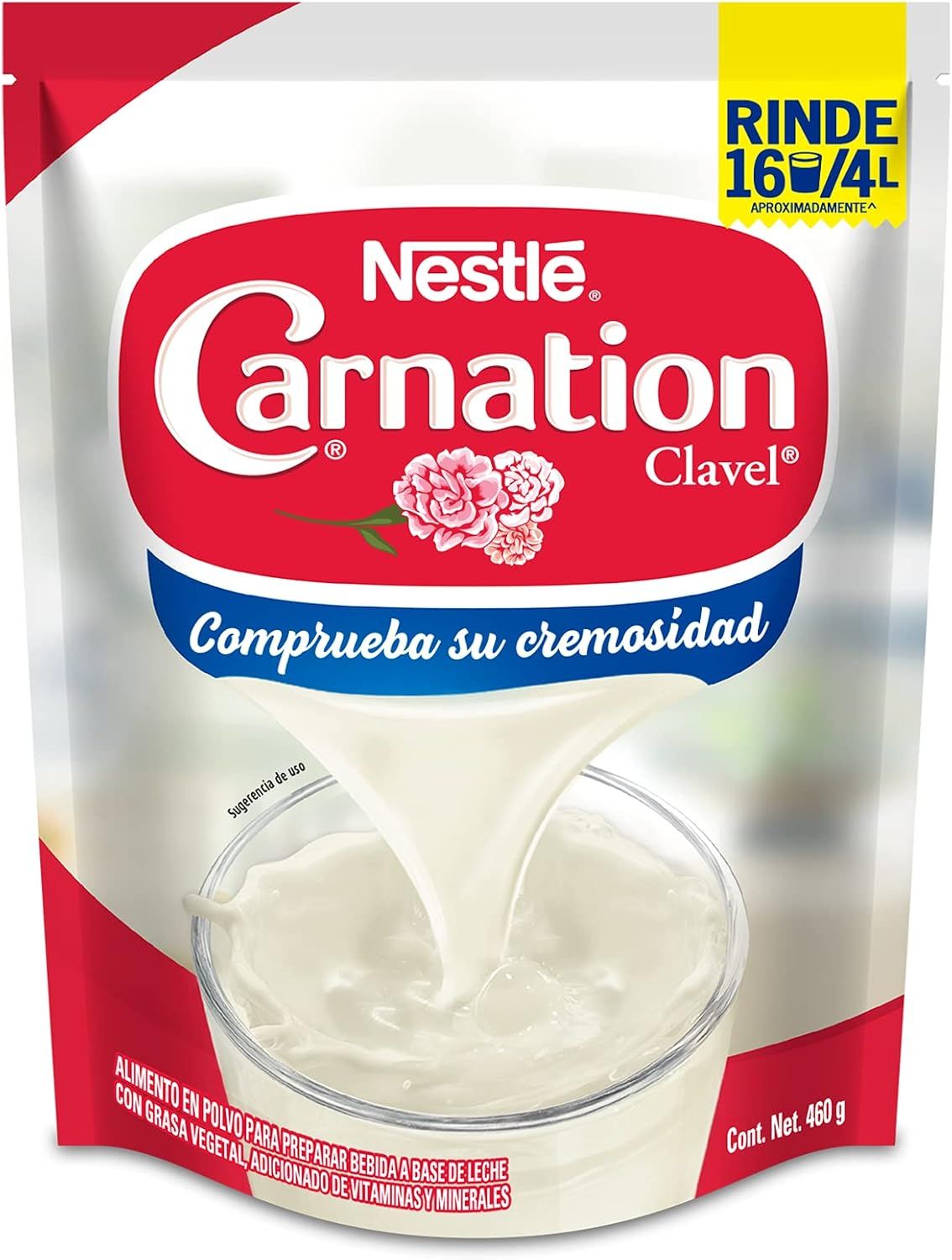 LECHE CARNATION CLAVEL POLVO NESTLE 460GR