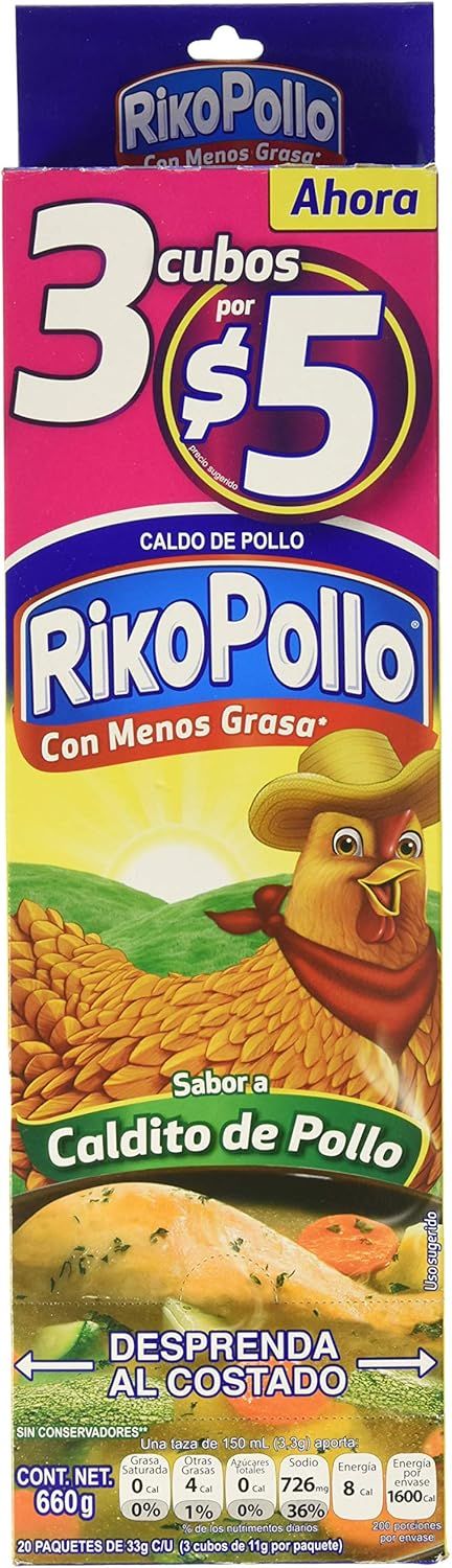 RIKOTOMATE 33GR 3CUBOS