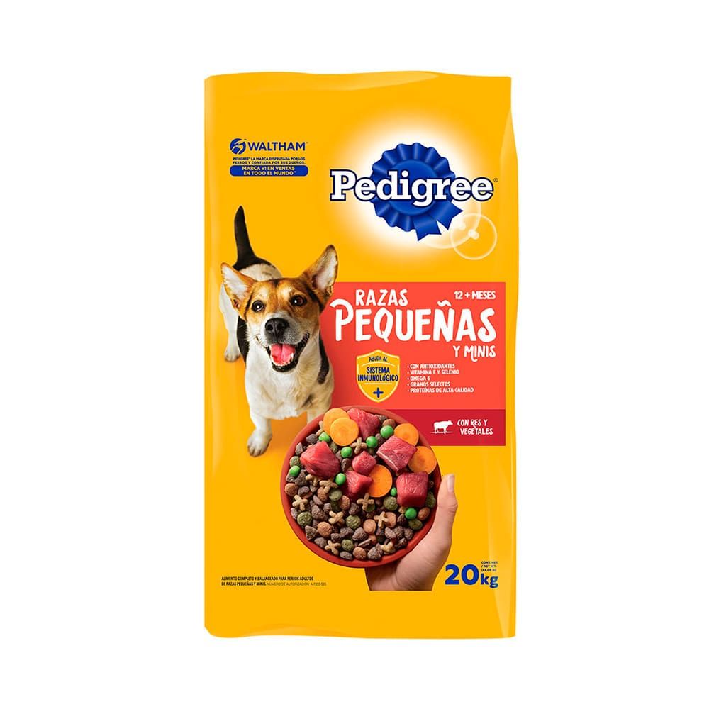 PEDIGREE RAZA PEQUEÑA KG 