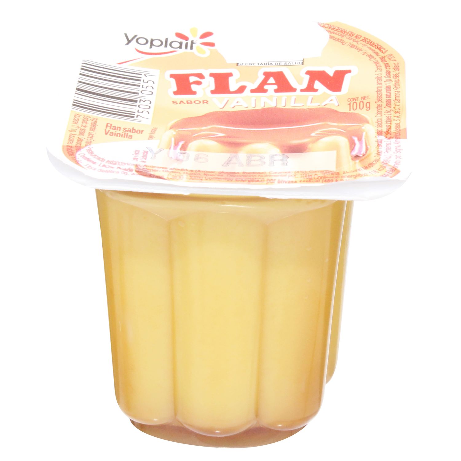 FLAN VAINILLA YOPLAIT 100GR.....