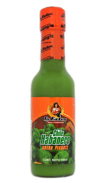SALSA DE CHILE HABANERO VERDE 140ML LA EXTRA