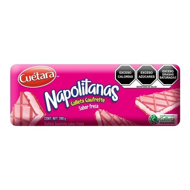 GALLETA CUETARA NAPOLITANAS S/FRESA 200G