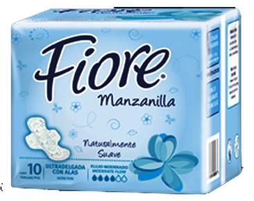 TOALLA FEMENINA  FIORE U/DELGADA C/A 10S