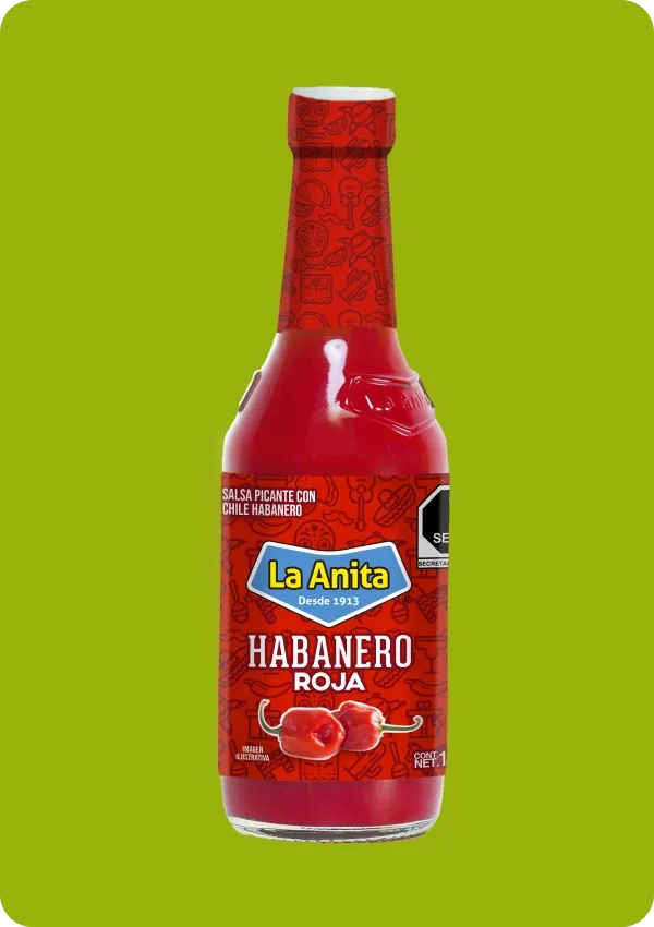 SALSA ROJA LA ANITA 230ML.