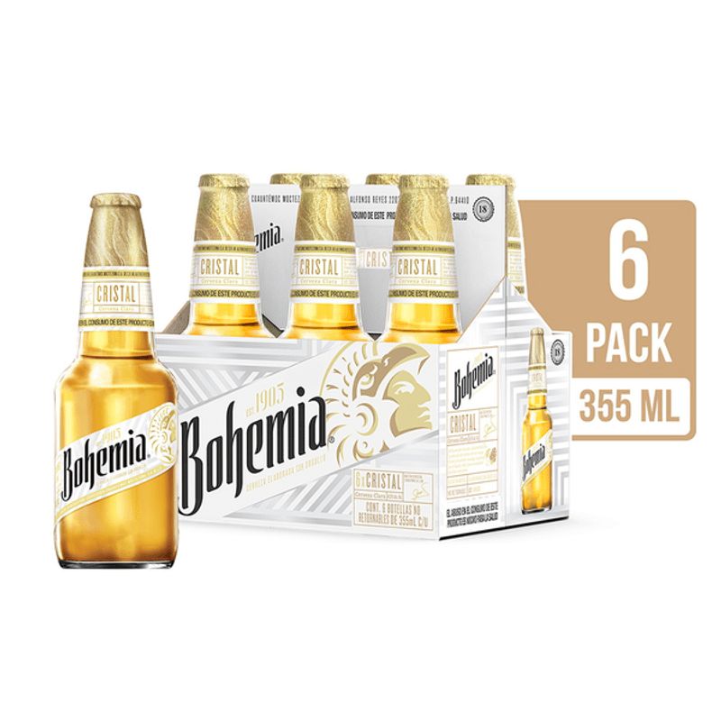 BOHEMIA CRISTAL  BELLA 355ML BOT  N/R