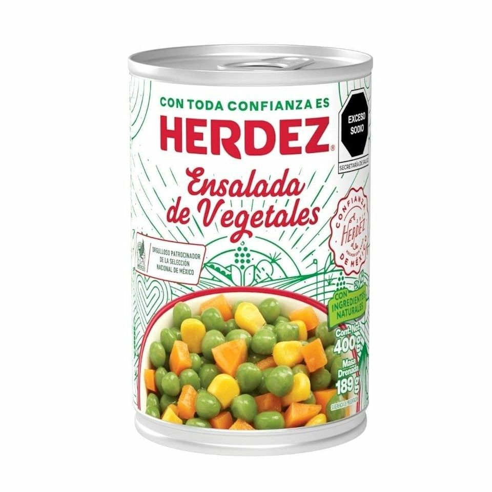 ENSALADA DE VEGETALES HERDEZ 400GR