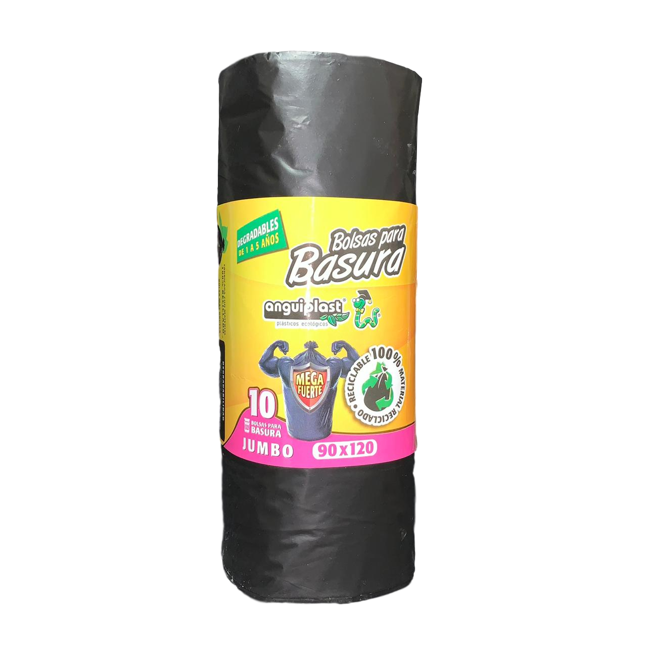 BOLSA EN ROLLO NEGRA JUMBO ANG 90X120