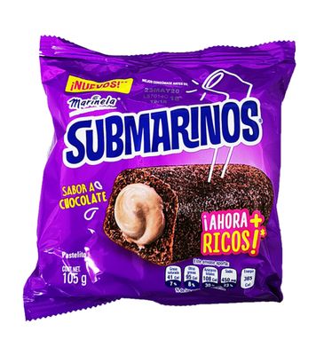 SUBMARINOS CHOCOLATE 105GR...
