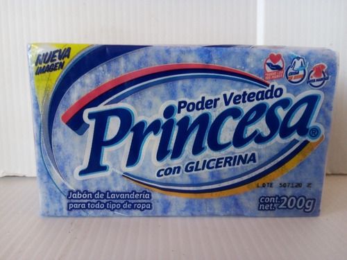 JABON PRINCESA AZUL 200GR 