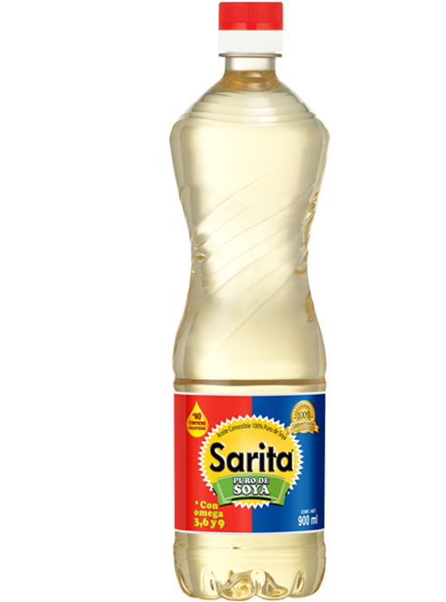 ACEITE SARITA PURO SOYA 800ML 