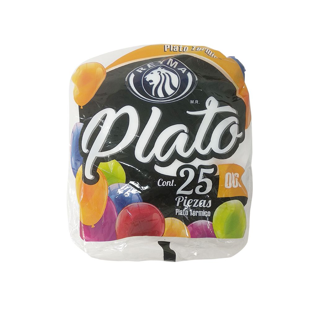 PLATO TERMICO PASTEL.REYMA #6 1/25S 