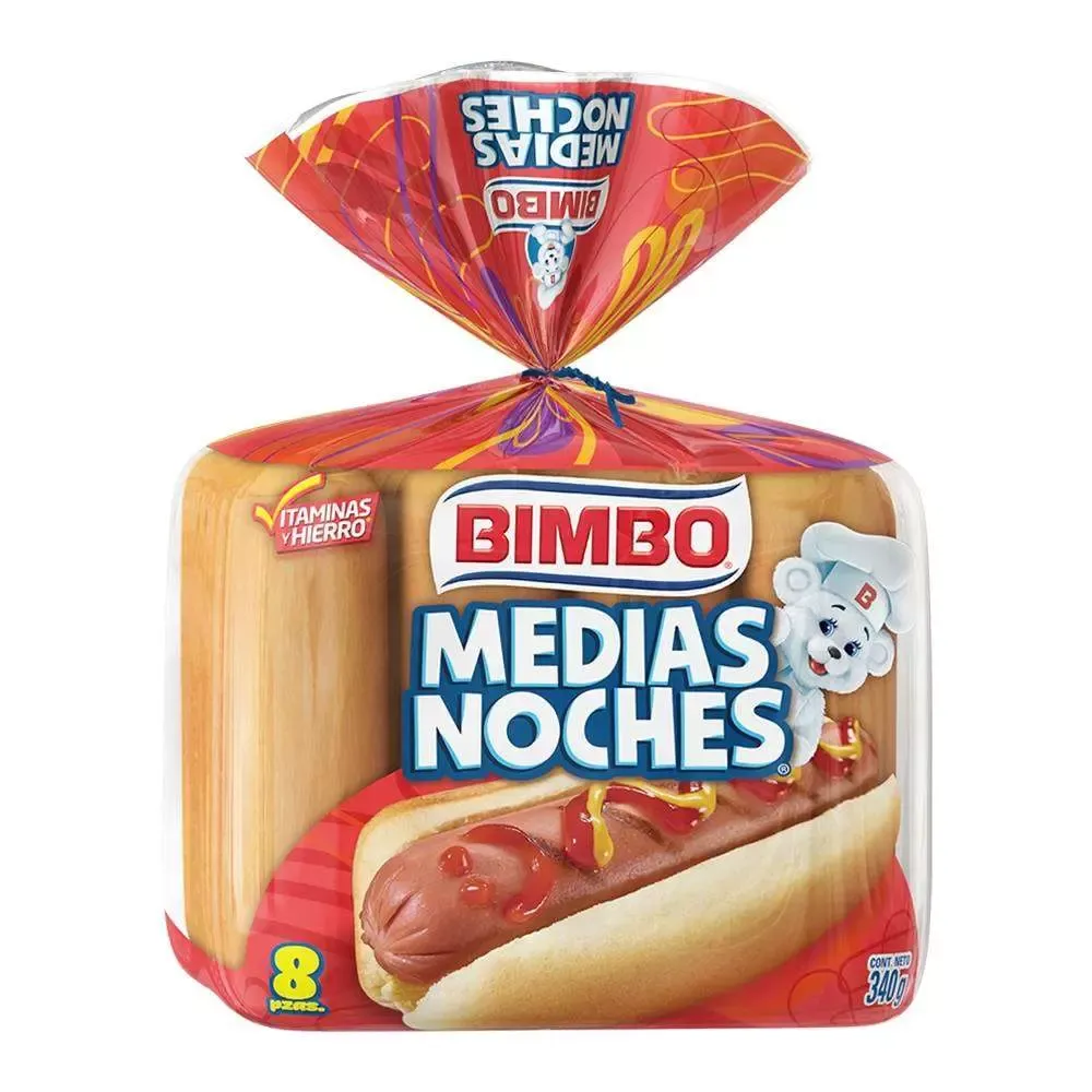 MEDIAS NOCHES 8P 340GR BIMBO PZ.