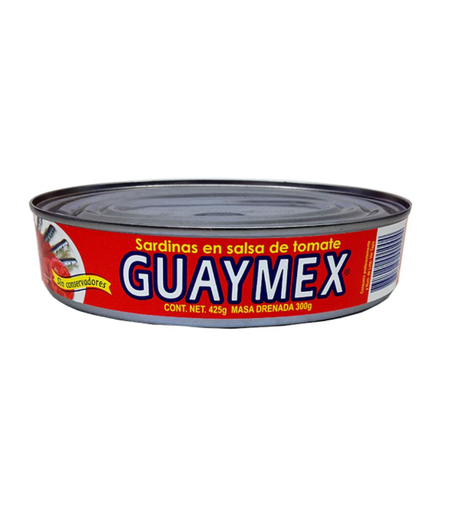 SARDINA S/TOMATE GUAYMEX 425GR