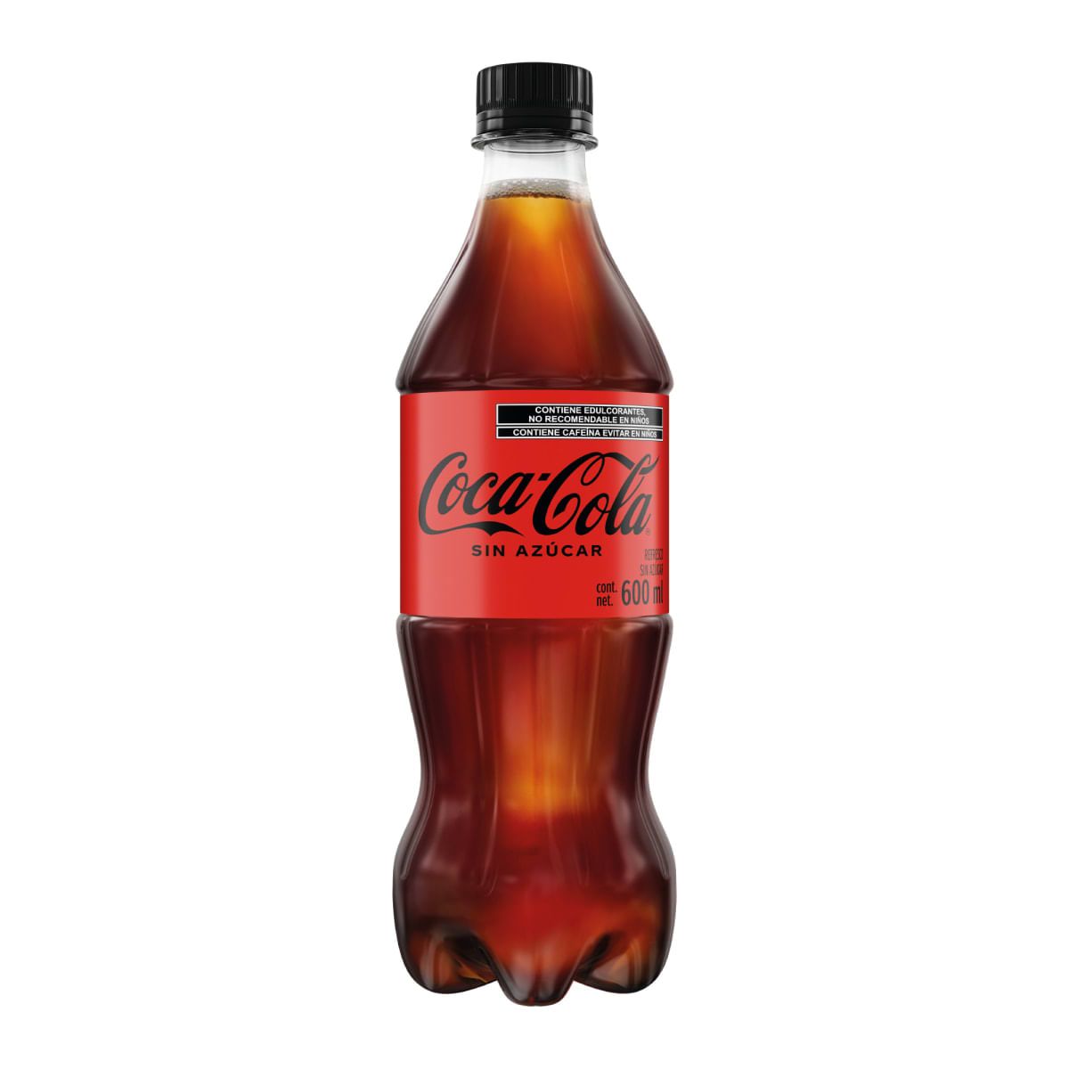 COCA COLA S/AZUCAR 600ML PZ...