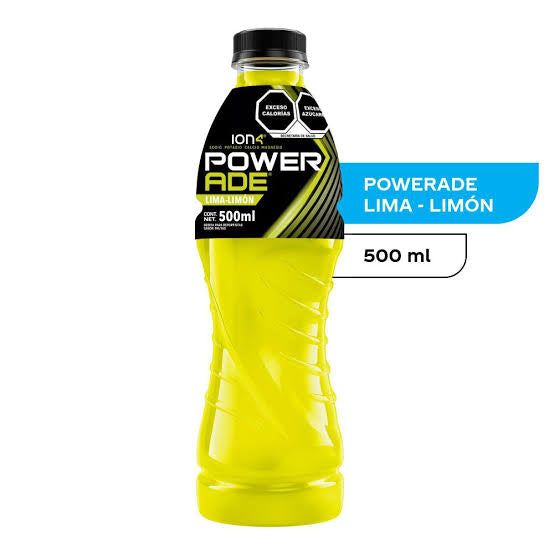 POWERADE LIMA LIMON 500ML.