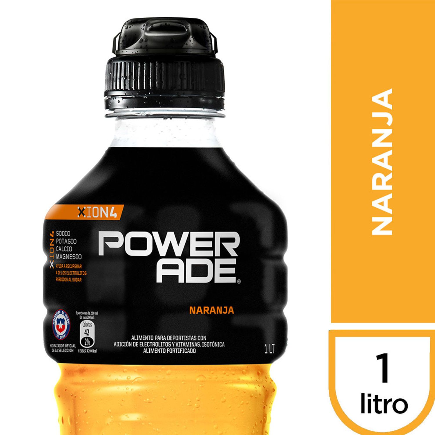 POWERADE NARANJA 1LT PZ