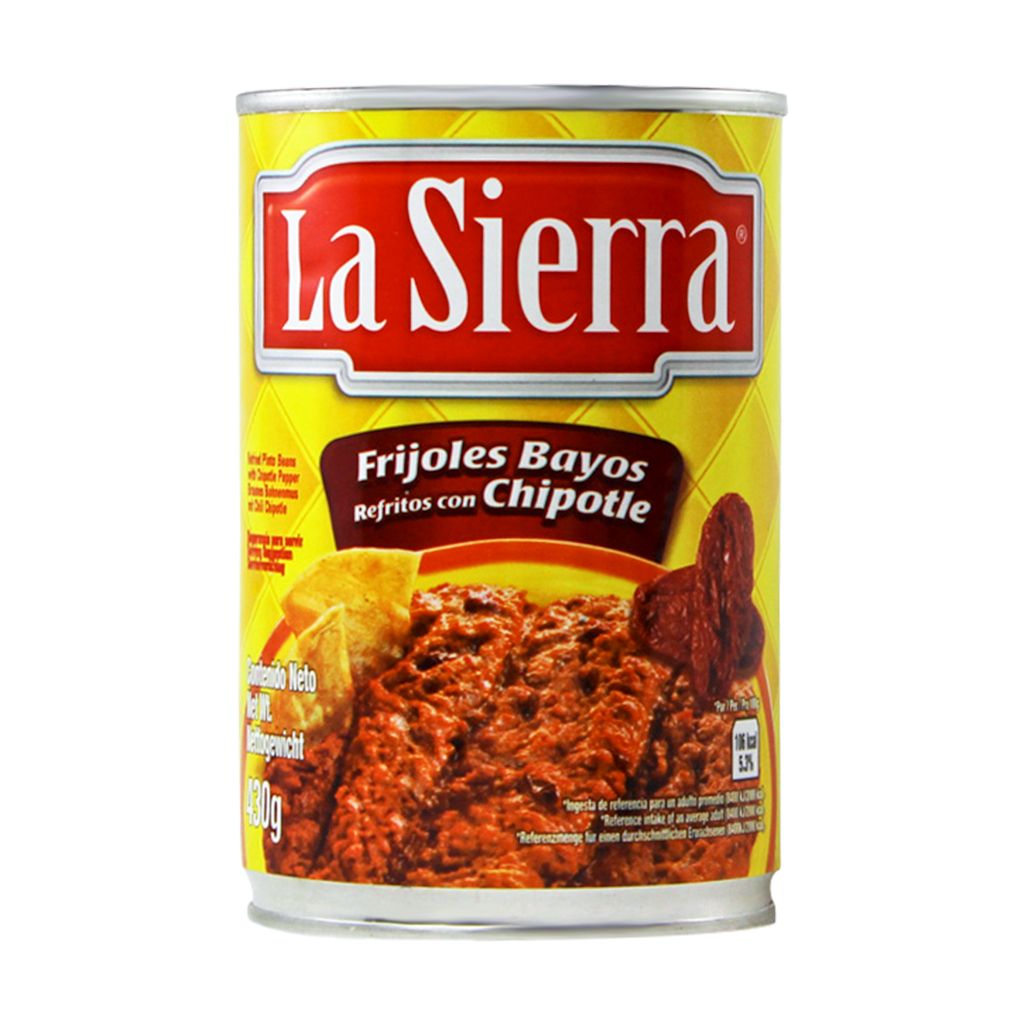 FRIJOL C/CHIPOTLE LA SIERRA 440GR