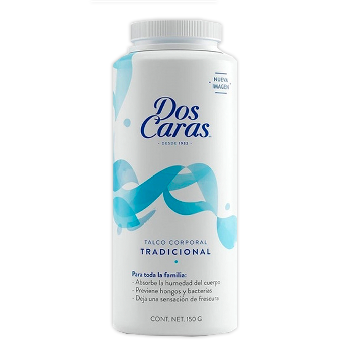 TALCO LAS DOS CARAS BEBE 150GR 