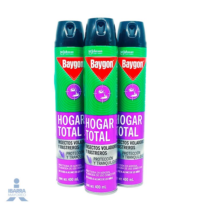 INSECTICIDA BAYGON AER  VOLADORES 400ML
