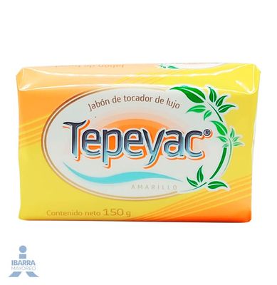 JABON TEPEYAC AMARILLO DE TOCADOR 150GR
