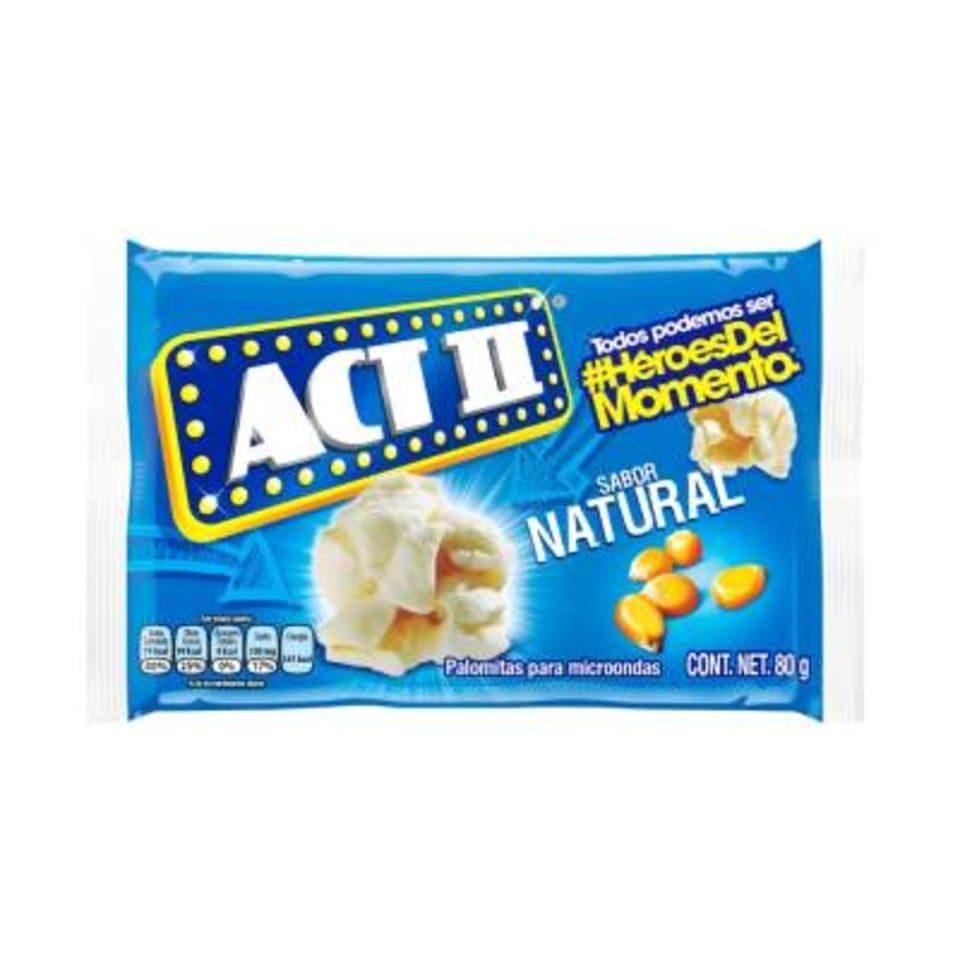 PALOMITA ACT II NATURAL 80GR
