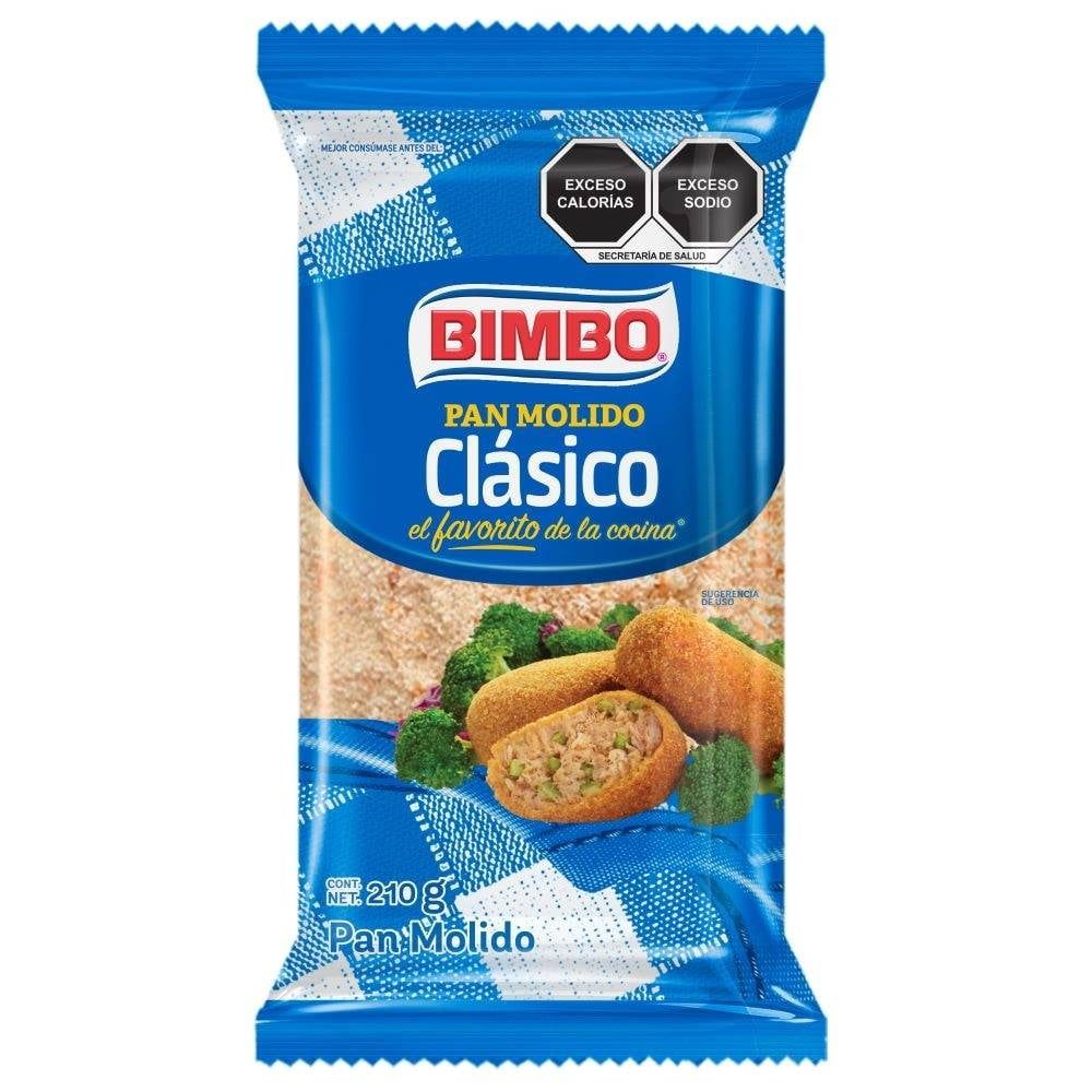 PAN MOLIDO CLASICO 210GR PZ...