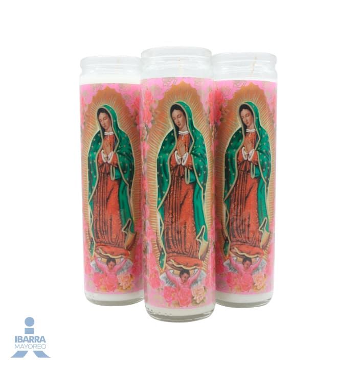VELADORA L/ETERNA VIRGEN DE GUADALUPE