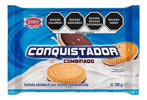 GALLETA DONDE CONQUISTADOR COMB.180GR