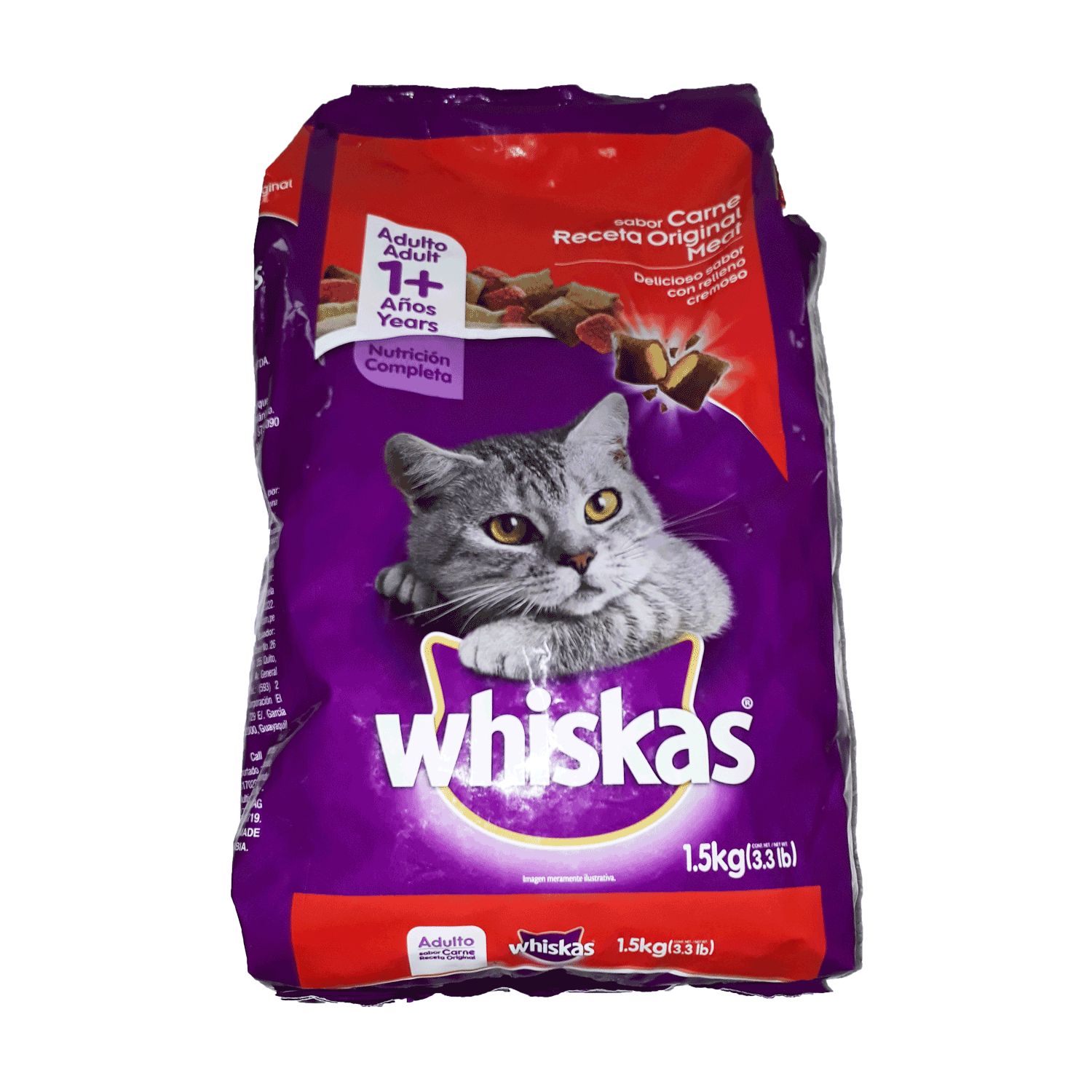 WHISKAS R/ORIGINAL 1.5KG