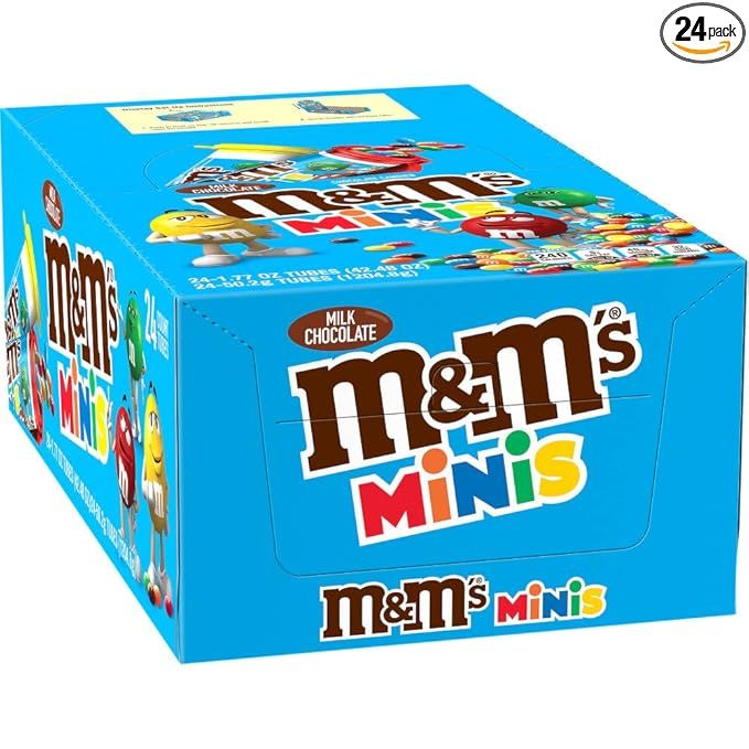 CHOCOLATE CON LECHE M&amp;MS MINIS CONFITADOS TUVO 180G (6)