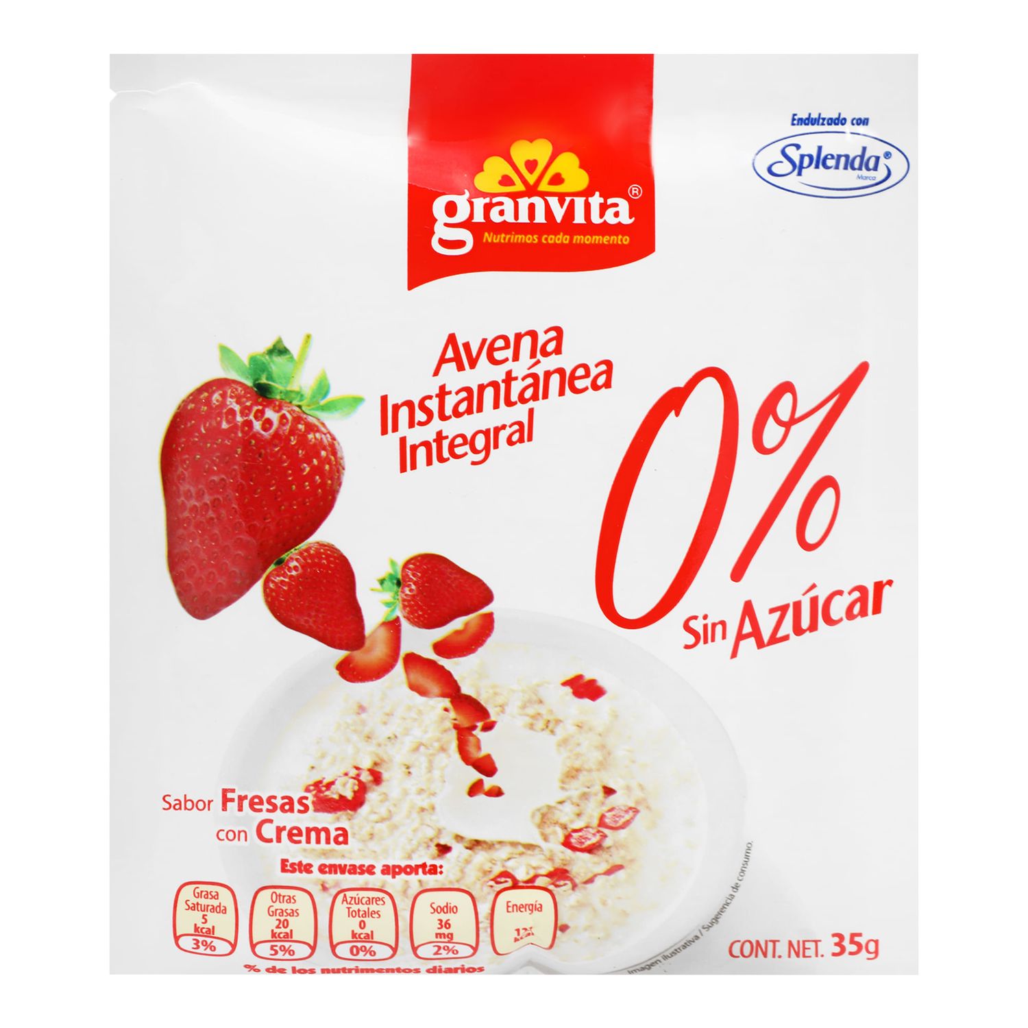AVENA INST. 0% GRANVITA FRESA 35GR