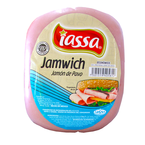 JAMON JAMWICH PAVO IASSA KG..