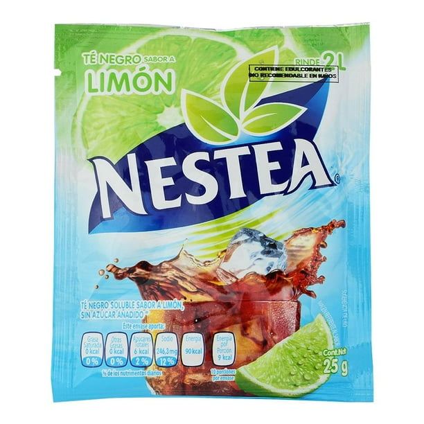 POLVO NESTEA SOBRE TÉ NEGRO LIMON 25GR PZ ORIGINAL